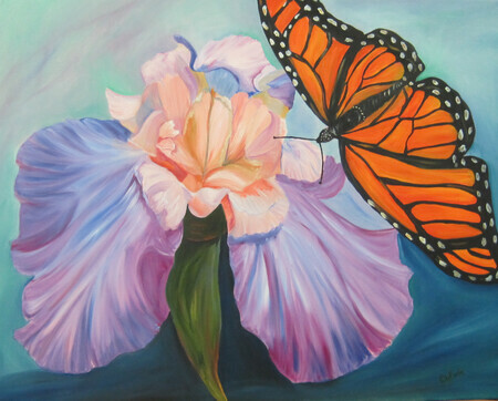 Monarch and Iris