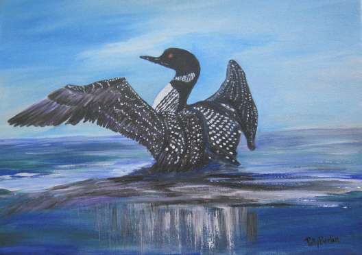 loon painting